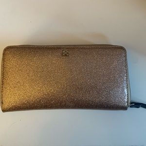 Pink Glitter Kate Spade Wallet